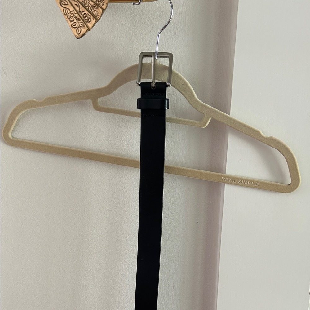 Banana Republic Men's Black Leather Belt